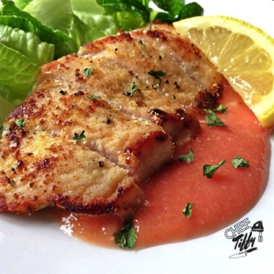 Ripped Recipes - Chicken Over Guava Sauce