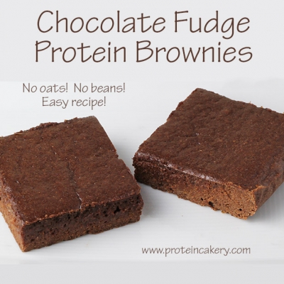 Chocolate Fudge Protein Brownies