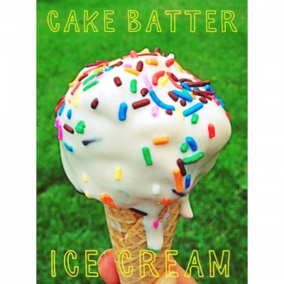 Protein Cake Batter Ice Cream