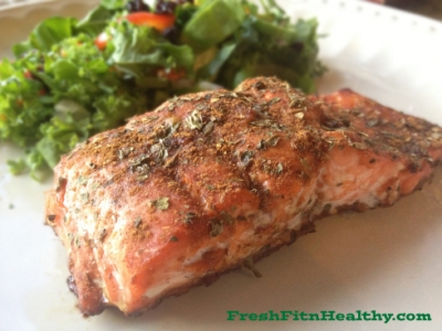 Ripped Recipes - Sweet and Spicy Balsamic Salmon