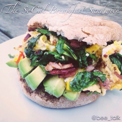 The Socal Breakfast Sandwich