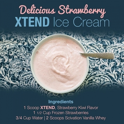 Xtend Strawberry Ice Cream