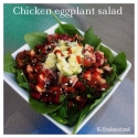Chicken Eggplant Salad