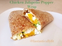 Chicken Jalapeno Popper Wrap