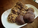 Chocolate Coconut Protein Truffles