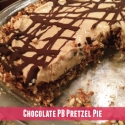 Chocolate Pb Pretzel Pie