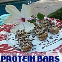 Coconut Peanut Butter Protein Bars