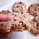 Healthy Almond Chocolate Chip Cookies
