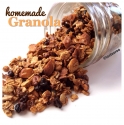 Homemade Granola: Honey, Nuts, and Zante Currants