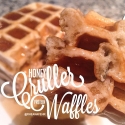 Honey Cruller Protein Waffles