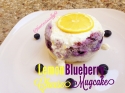 Lemon Blueberry Protein Cheese Mugcake