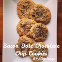 Paleo Bacon Date Chocolate Chip Cookies