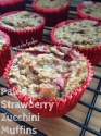 Paleo Strawberry Zucchini Muffins