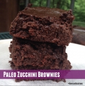 Paleo Zucchini Brownies
