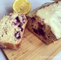 Protein Lemon and Blueberry Loaf