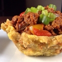 Spicy Beef Mofongo Bowl