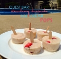 Strawberry Cheesecake Protein Ice Cream Pops